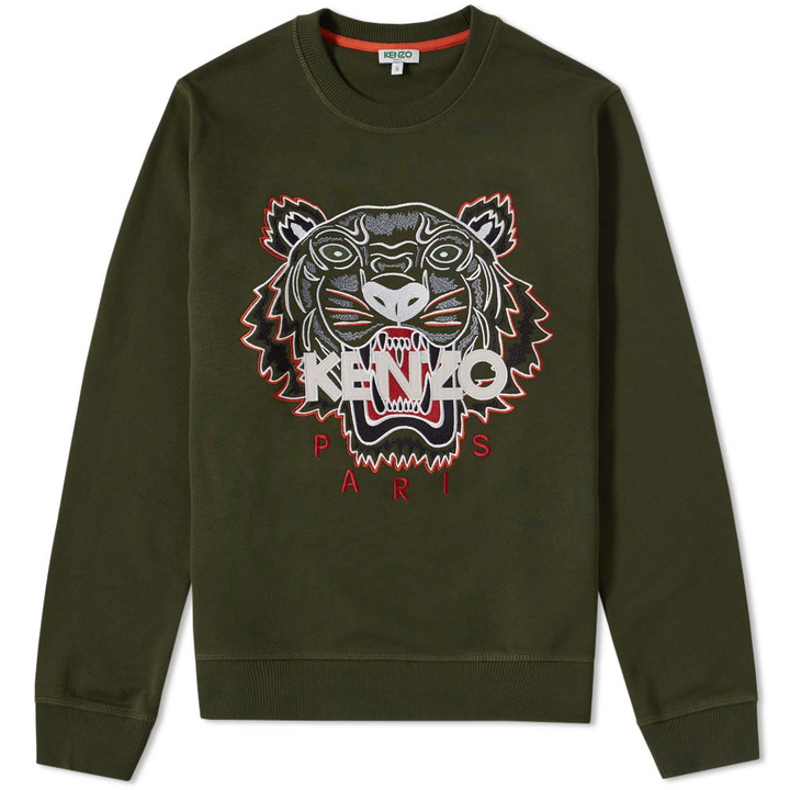 Photo: Kenzo Tiger Face Crew Sweat