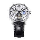 Waldhoff Ultramatic Hand Wind Silver Dial Mens Watch MWF-05-SS-01-WBK