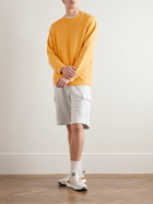 Brunello Cucinelli - Cotton-Blend Jersey Sweatshirt - Yellow