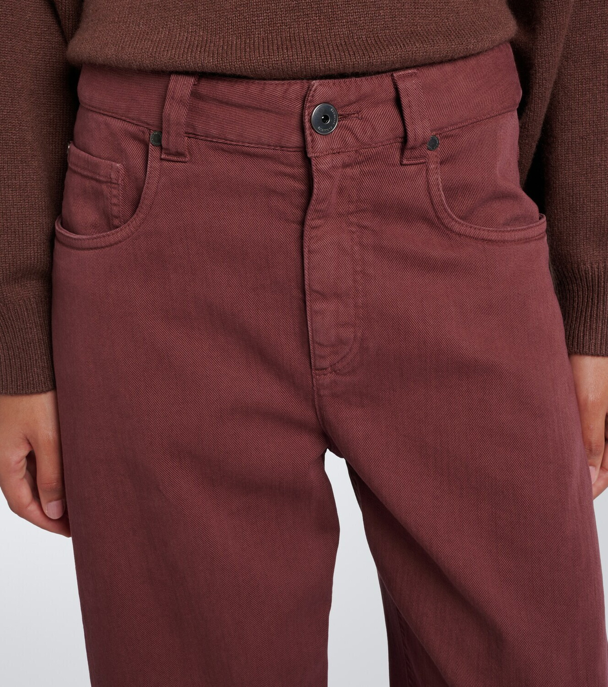 Brunello Cucinelli Monili barrel-leg jeans