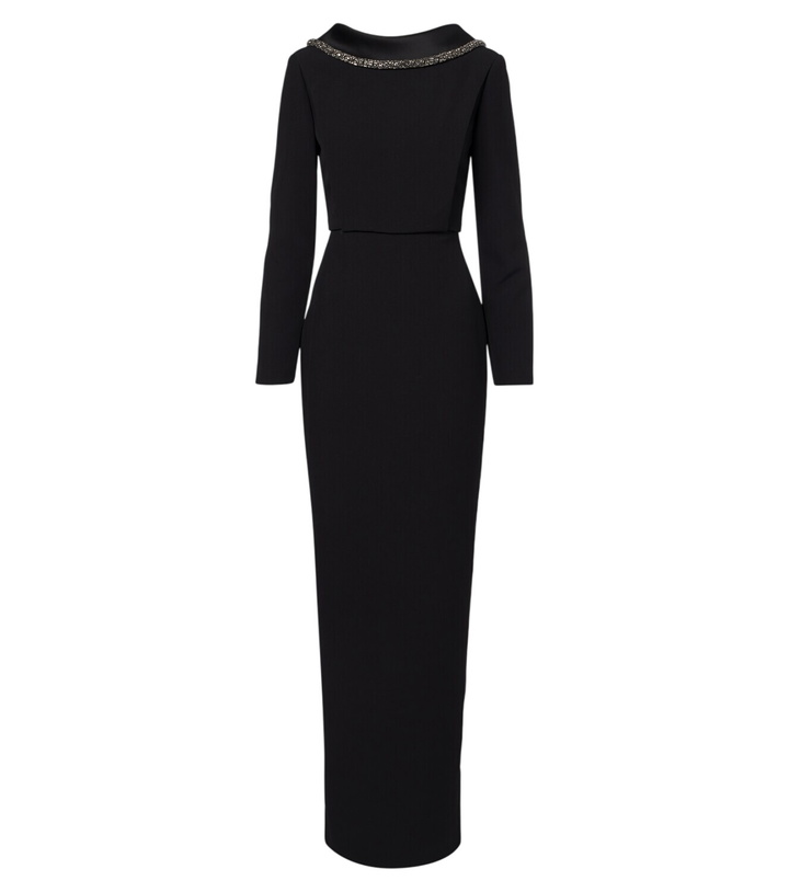 Photo: Roland Mouret Embellished crêpe gown