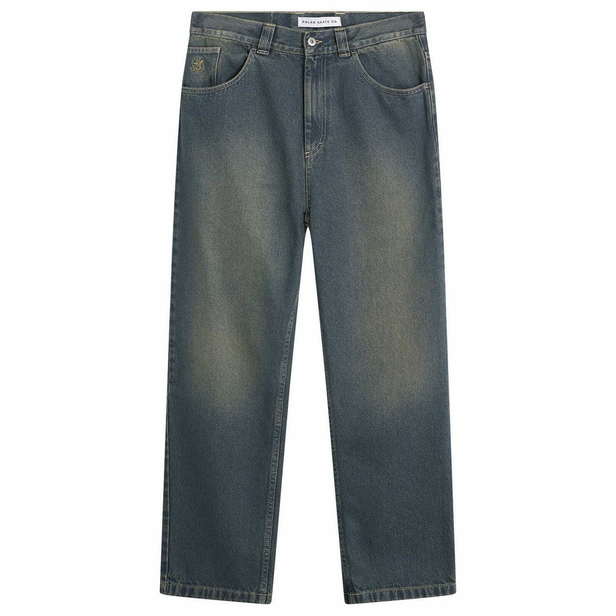 Polar Skate Co. Men's 93! Jeans in Dirty Blue
