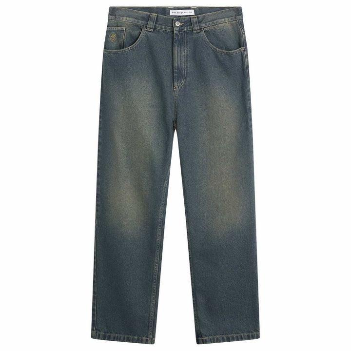 Photo: Polar Skate Co. Men's 93! Jeans in Dirty Blue