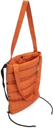 Craig Green Orange Quilted Polo Bag