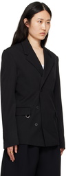 JACQUEMUS Black Les Classiques 'La Veste Melo' Blazer