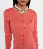 Vivienne Westwood Bea cropped cotton cardigan