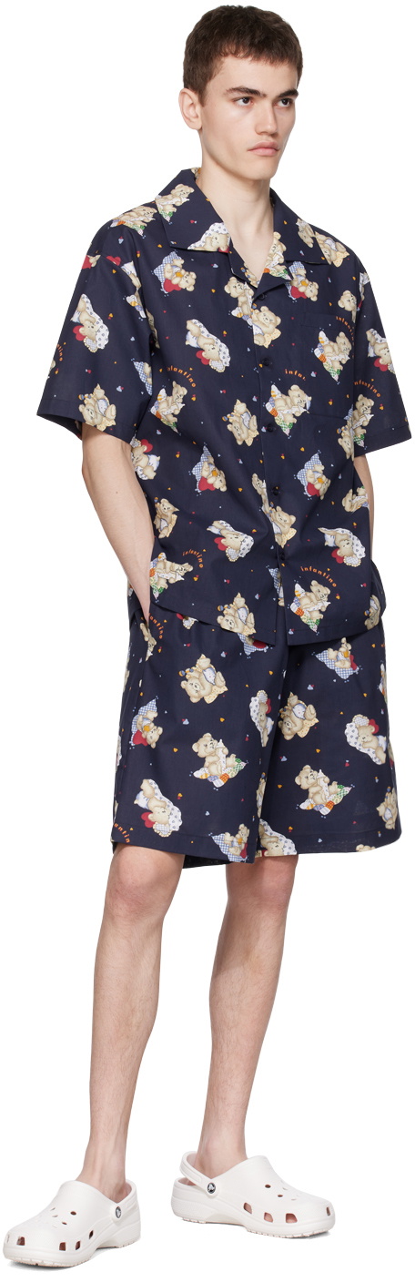 CHLOé NARDIN Navy Graphic Shirt