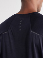 SEASE - Virgin Wool-Jersey Ski Base Layer - Blue
