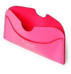 Acne Studios - Elmas Logo-Print Leather Cardholder - Pink