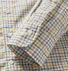 Sid Mashburn - Button-Down Collar Checked Cotton-Twill Shirt - Yellow