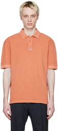 Hugo Orange Patch Polo