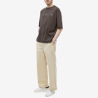 Lanvin Men's Curb Embroidered T-Shirt in Ebony