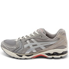 Asics Men's Gel-Kayano 14 Sneakers in Clay Grey/Pure Silver