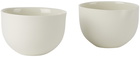 Mud Australia Off-White Sugar Bowl & Pitcher Set