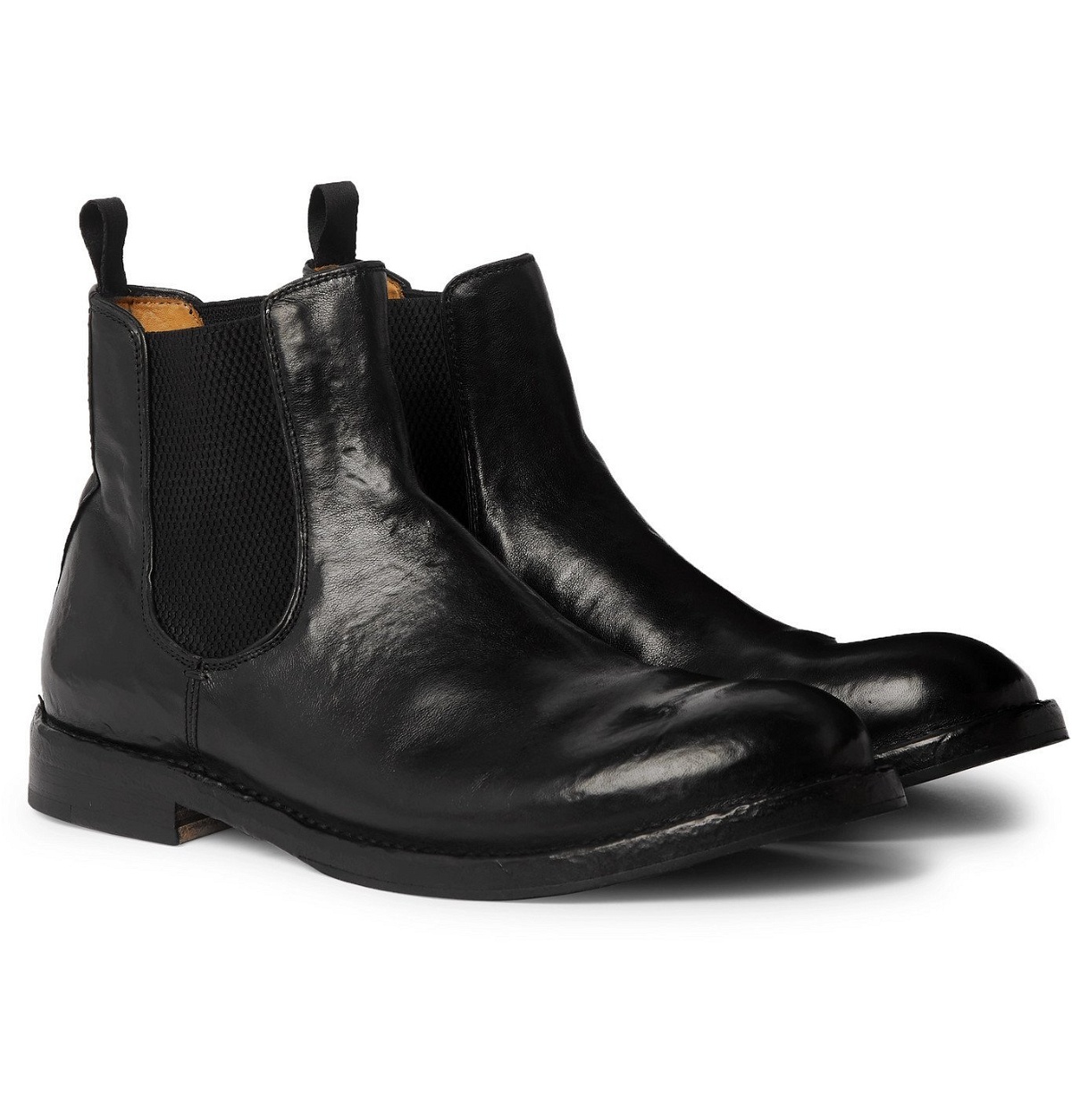 Photo: Officine Creative - Character Suede Chelsea Boots - Black