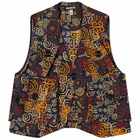 Monitaly Men's Type C Military Vest in Shawn Print