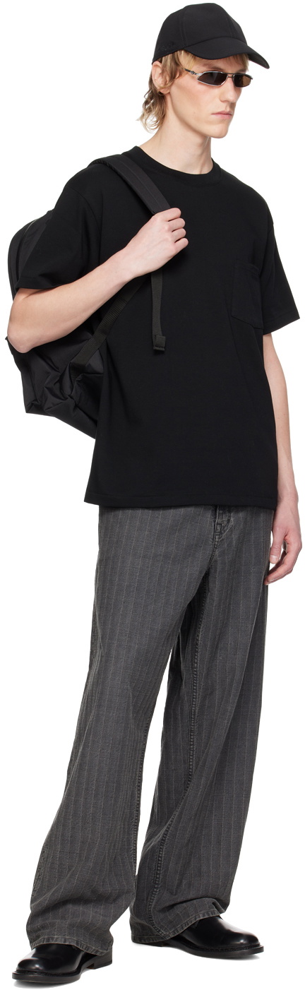N.Hoolywood Black Patch Pocket T-Shirt N.Hoolywood
