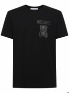 MOSCHINO - Teddy Printed Cotton Jersey T-shirt