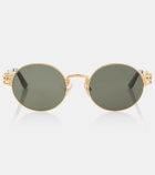 Jean Paul Gaultier Double Ressort round sunglasses