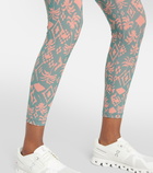 The Upside Jardin printed high-rise leggings