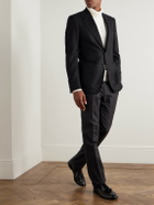 TOM FORD - Shelton Brushed Wool and Cashmere-Blend Blazer - Black