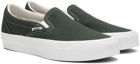 Vans Green Asdum Edition OG Classic Slip-On Sneakers