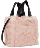 Stand Studio Pink Faux-Fur Lucille Bag