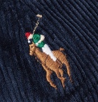 Polo Ralph Lauren - Logo-Embroidered Cotton-Blend Corduroy Baseball Cap - Navy