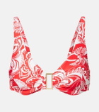 Melissa Odabash Bel Air floral bikini top