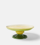Bordallo Pinheiro Lemon ceramic cake stand