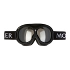 Moncler Grenoble Black Mirror Ski Goggles