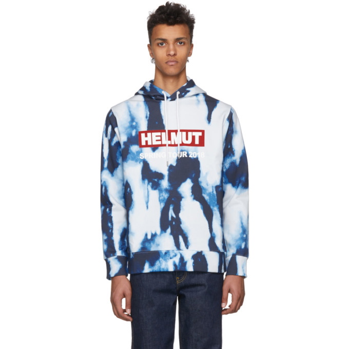 Photo: Helmut Lang Blue Shayne Tour Hoodie