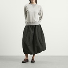 Beams Boy Women's Rib Crewneck Sweatshirt in T.Grey