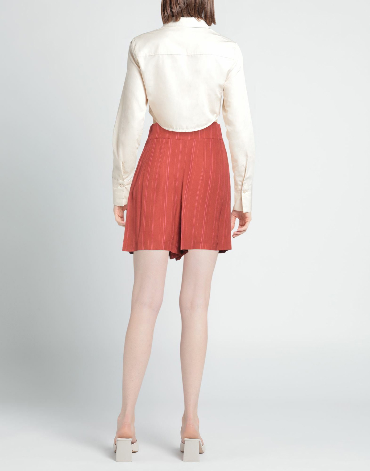 Jijil Womens Shorts & Bermuda Shorts Rust