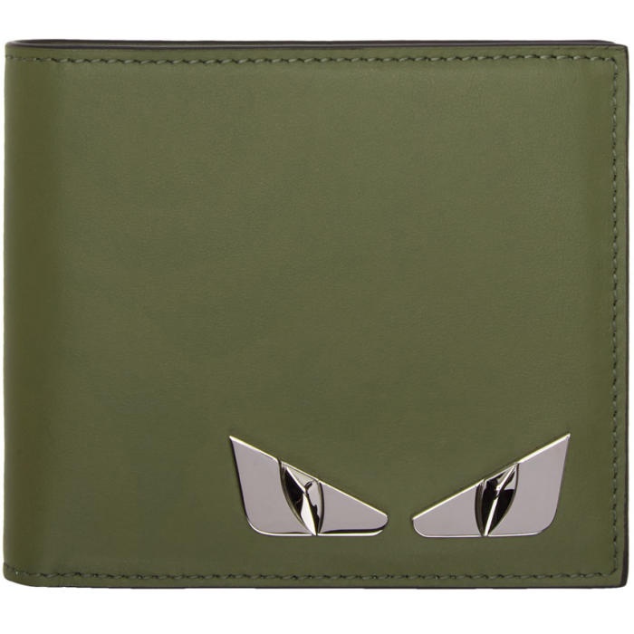 Photo: Fendi Green Bag Bugs Wallet