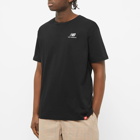 New Balance Men's Essentials Embroidered T-Shirt in Black