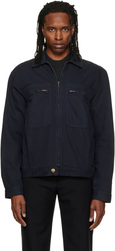 Photo: Palmes Black Worker Denim Jacket