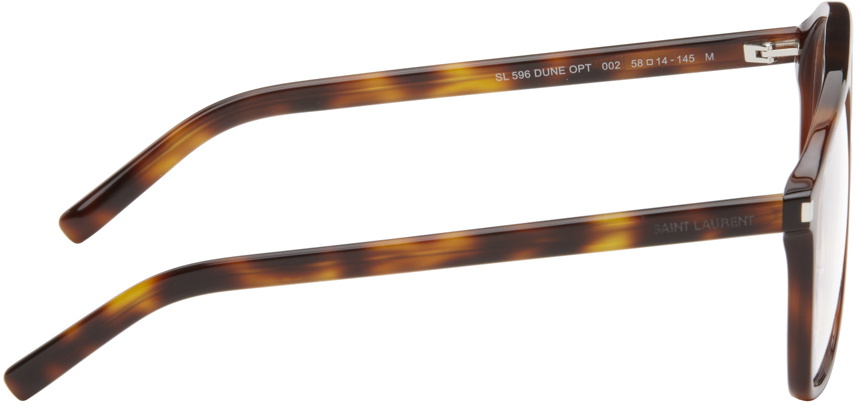 Saint Laurent Brown SL 596 DUNE Glasses Saint Laurent display picture 3