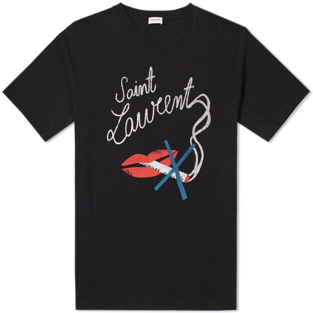 ysl no smoking tee