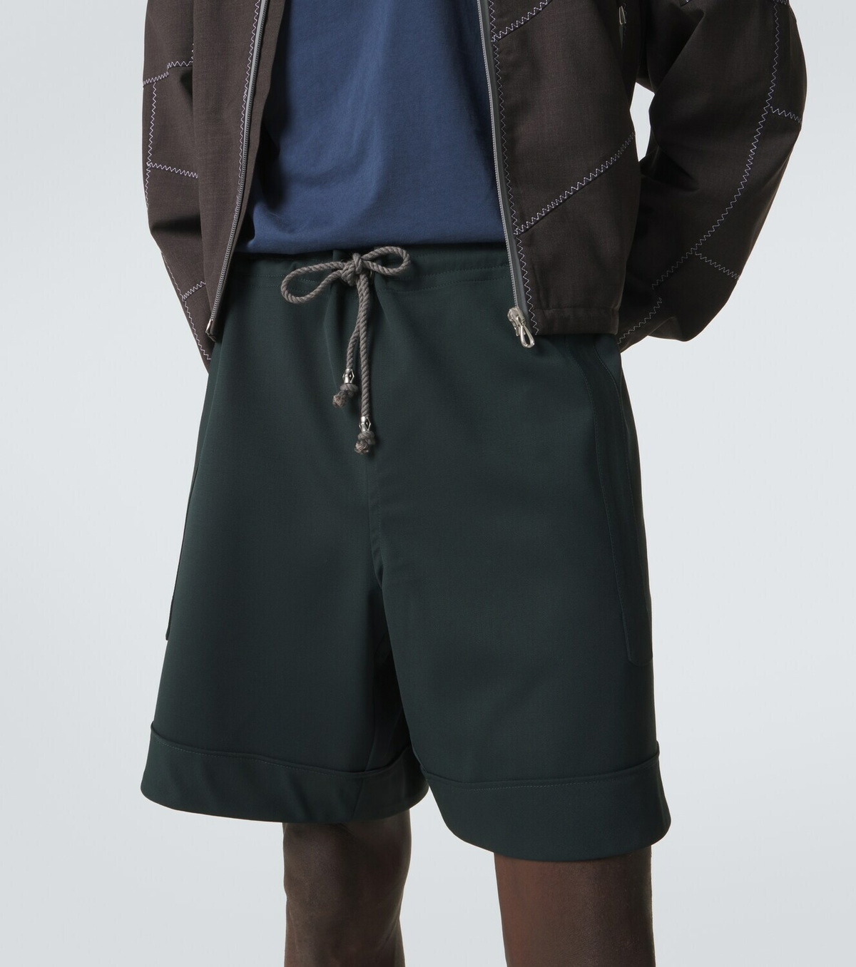 Kiko Kostadinov Kyan wool-blend shorts Kiko Kostadinov