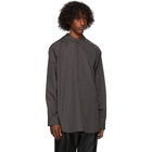 Fear of God Ermenegildo Zegna Grey Oversized Polo Neck Shirt