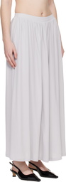 Aya Muse Gray Aelir Midi Skirt