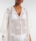 Melissa Odabash Josephine ruffled cotton-blend kaftan
