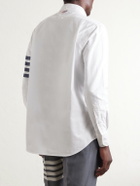 Thom Browne - Striped Cotton Shirt - White