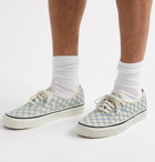 Vans - Anaheim Factory Authentic 44 DX Checkerboard Canvas Sneakers - Blue