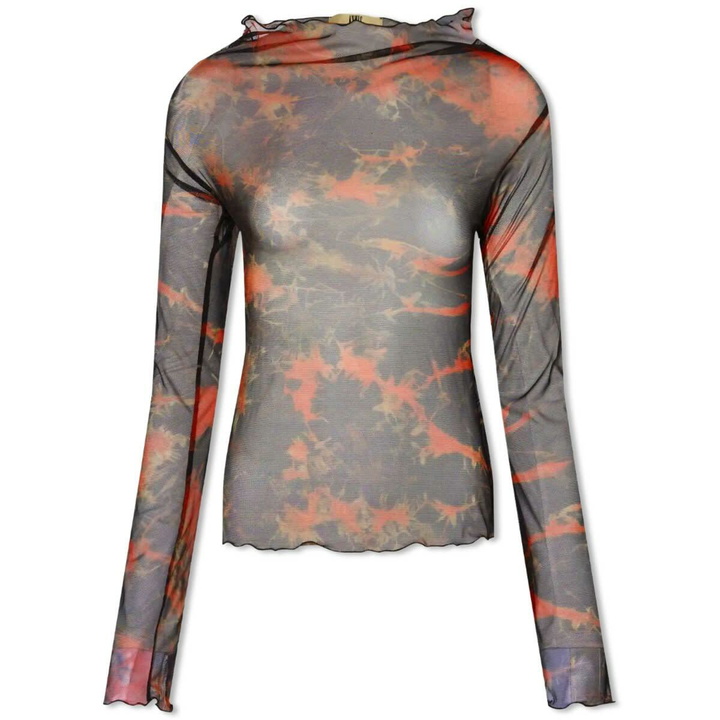 Photo: KNWLS Women's Clavicle Longsleeve in Acid Flame