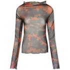 KNWLS Women's Clavicle Longsleeve in Acid Flame
