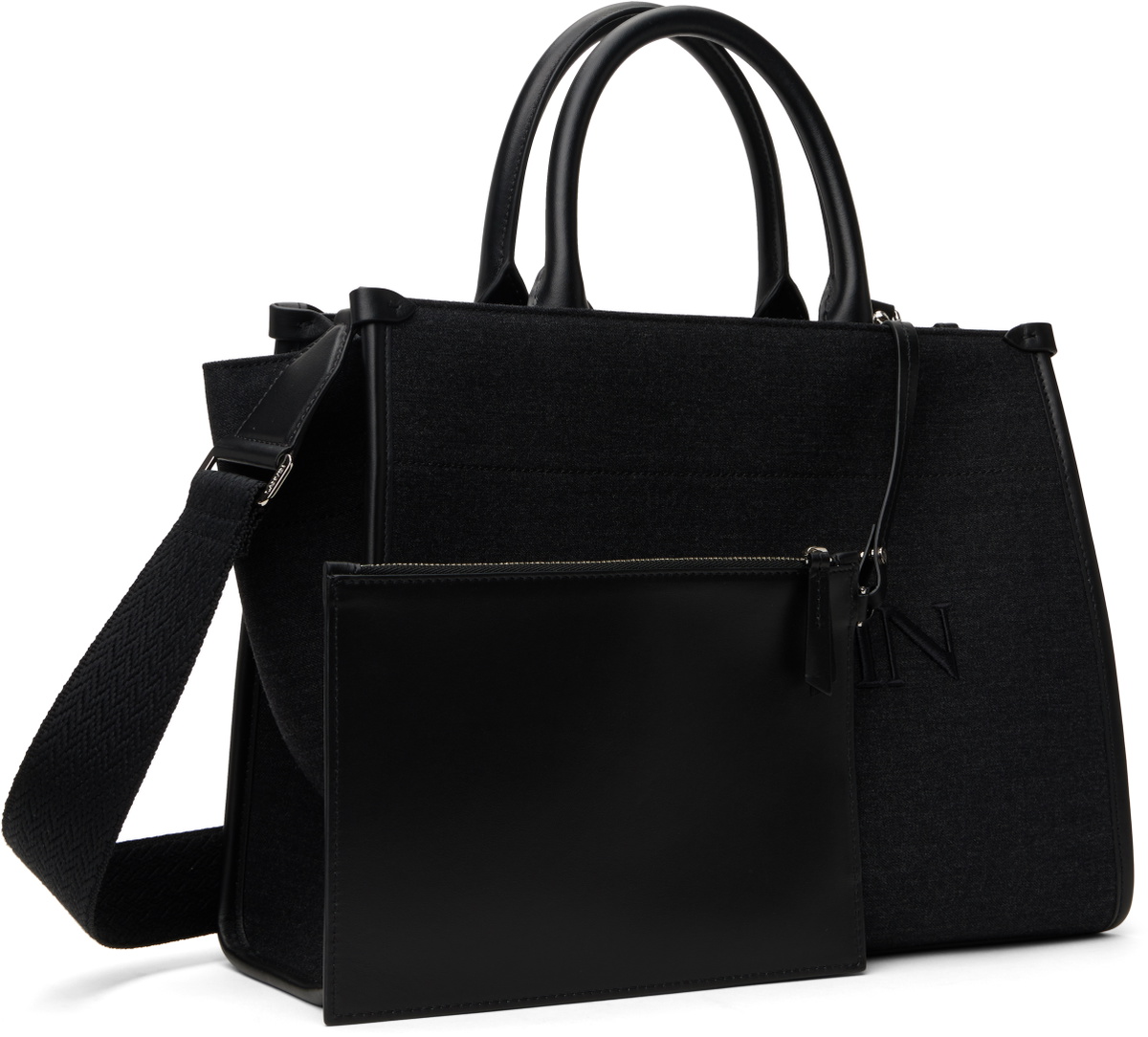 Lanvin Black PM Strap Tote