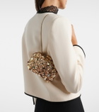 Jimmy Choo Cloud embellished clutch