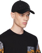 Versace Jeans Couture Black Logo Baseball Cap